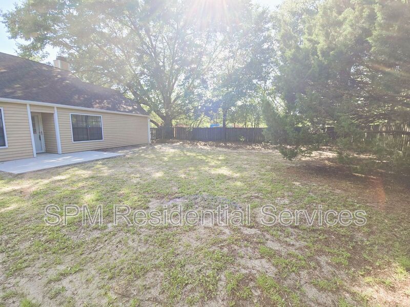 Large fenced in backyard, One story patio home property image